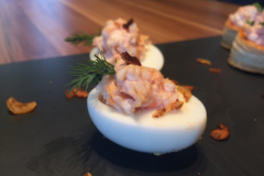 Apéro-Kompositionen mit Shrimps